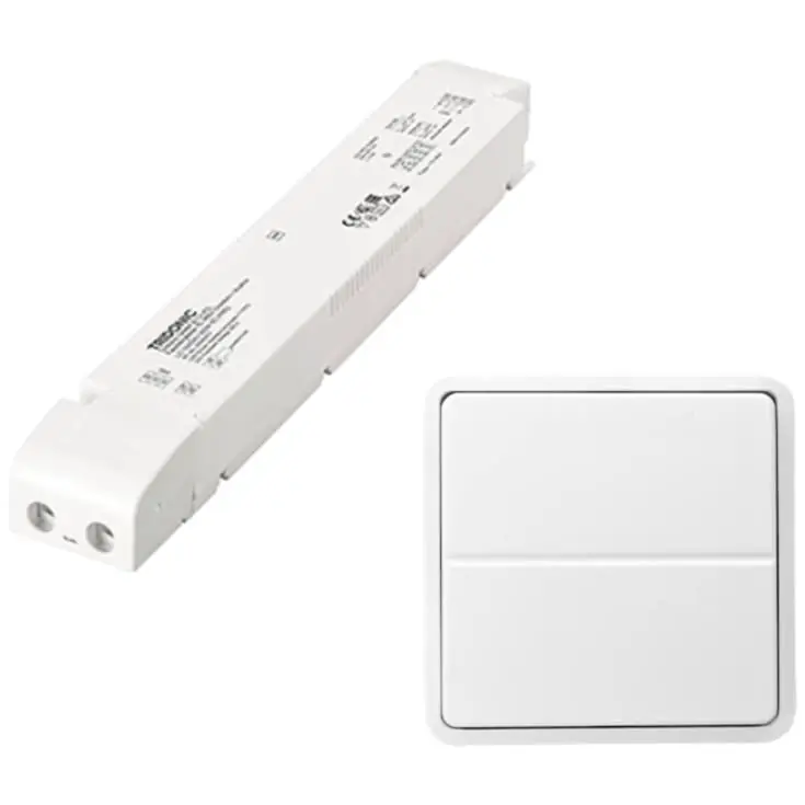 Jumitech Trådløs LED driver 150W/24V & parret 2-tryk | Køb online