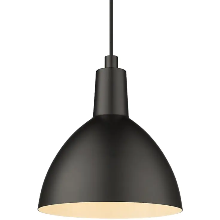 På lager | Halo Design Metropole pendel, sort, Ø20 cm