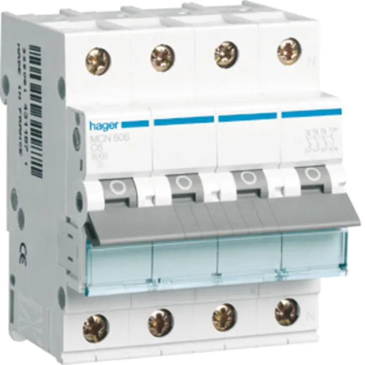 3 stk Hager automatsikring C 3P+N, 32A | Kundernes favoritter