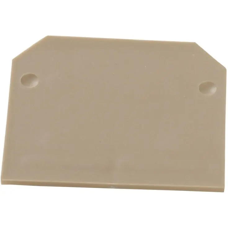 Nytilføjet - Weidmüller AP SAK endeplade, beige, 2,5 mm²