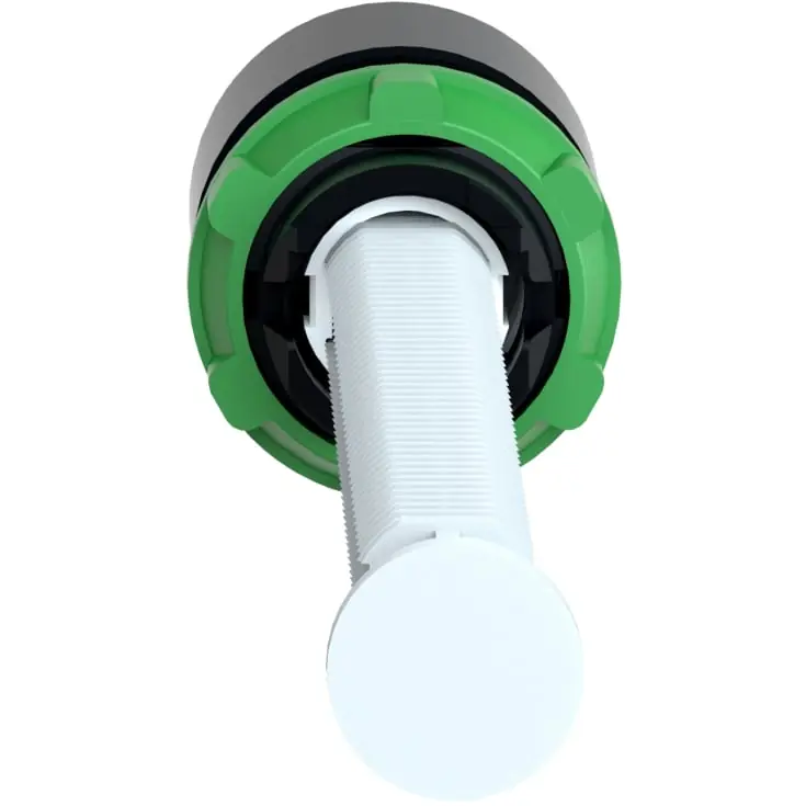 Helt ny - Schneider Harmony XB5AA86102 trykknap for reset af motorværn, blå