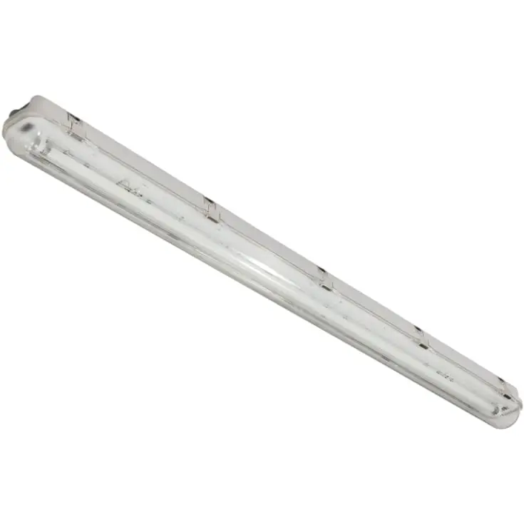 Toppris - NVC Lighting Alaska LED armatur, 2xT8 LED rør, 126 cm