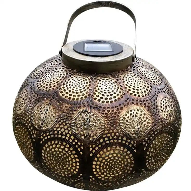 Veli Line Marrakech solcelle lanterne, Ø23 cm | Køb nu