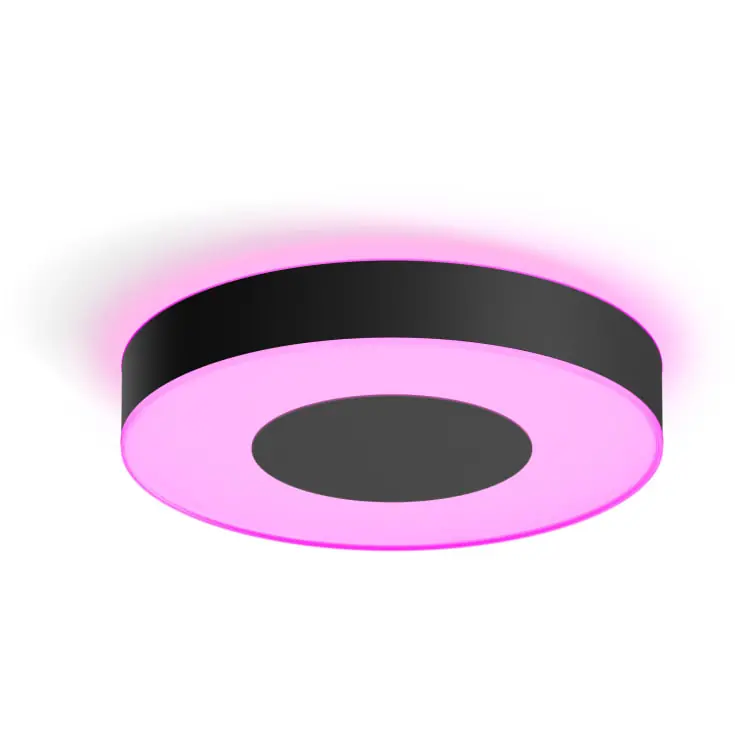 Begrænset antal | Philips Hue Infuse plafond, sort, Ø42 cm