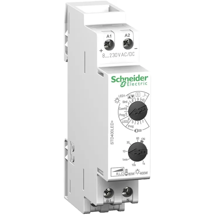 Toppris | Schneider Acti9 lysdæmper, komfort, LED, IHC/SA, 60W