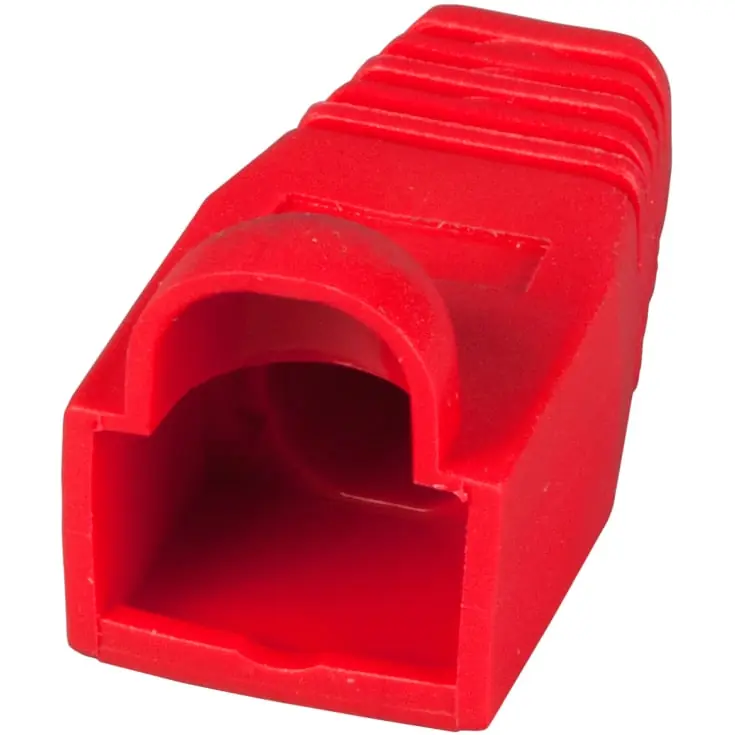 EFB tylle for RJ45 stik, rød - 100 stk | Direkte fra producenten