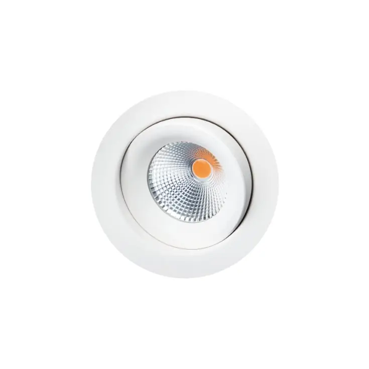 Netop ankommet - SG Armaturen Junistar Eco udendørs indbygningsspot, 4000K, hvid