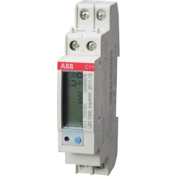 Kampagnetilbud - ABB C11 elmåler 1F, 40 A