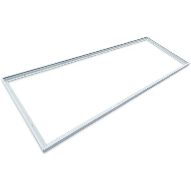 Helt ny | Green ID Click-Fit påbygningsramme for LED panel, 30x150 cm, hvid