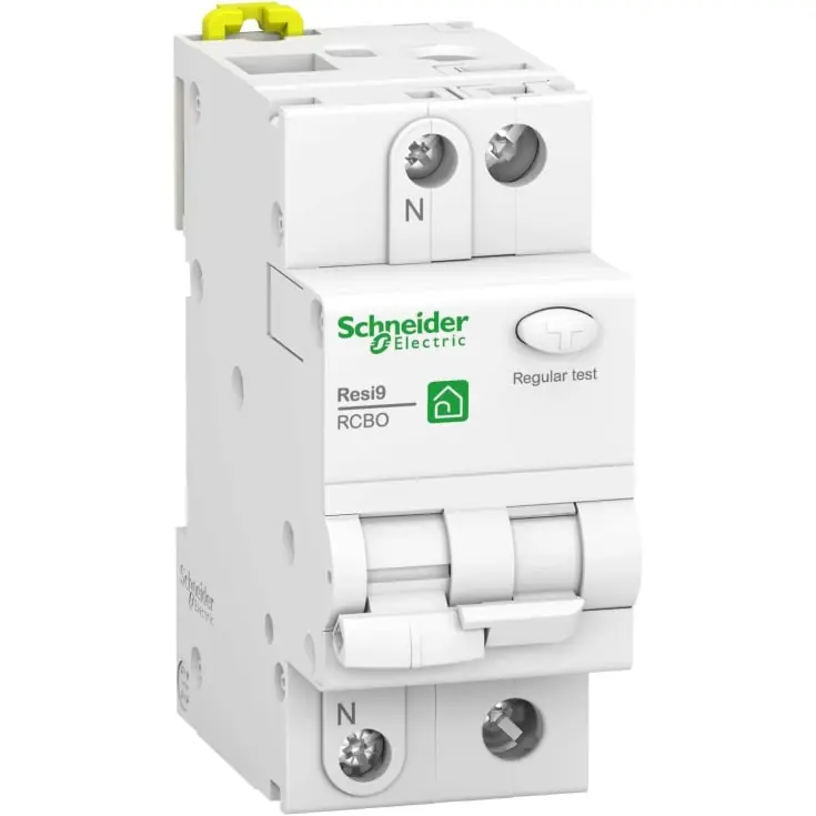 Kampagnepris - Schneider Resi9 XP kombiafbryder C, 1P+0, 10A