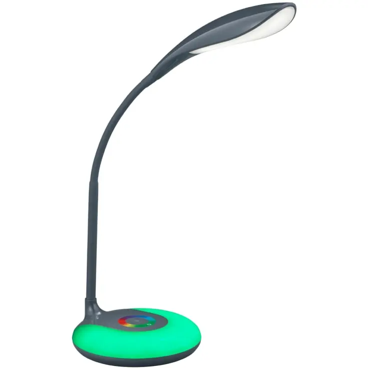 Trio Lighting Krait skrivebordslampe, antracit | Anbefalet valg