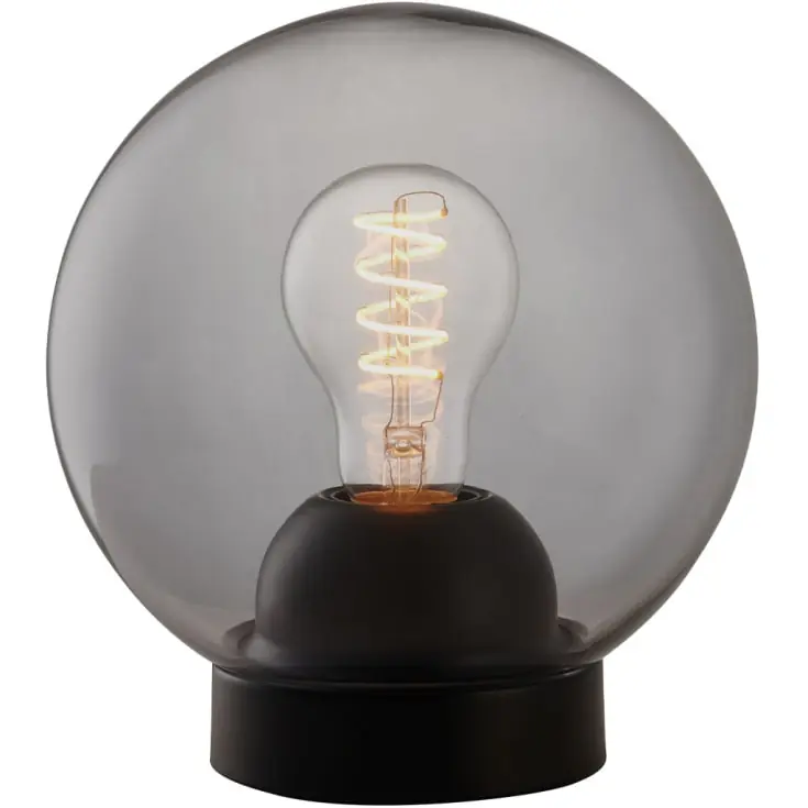 Topkvalitet - Halo Design Bubbles bordlampe, røgfarvet