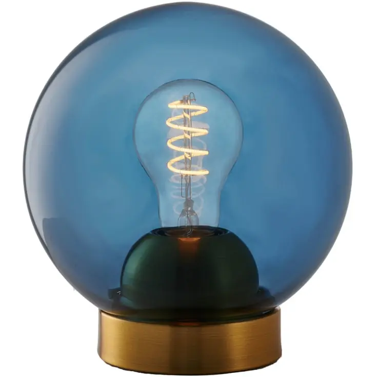 Supergod pris | Halo Design Bubbles bordlampe, blå