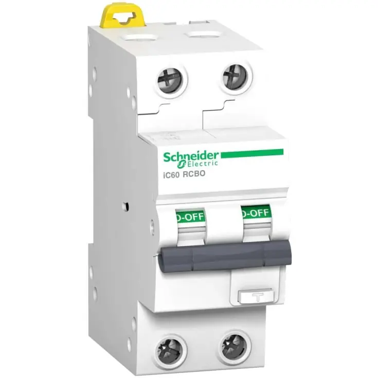 Schneider Electric Acti9 IC60 HPFi kombiafbryder, 2-polet, 10A | Køb nu