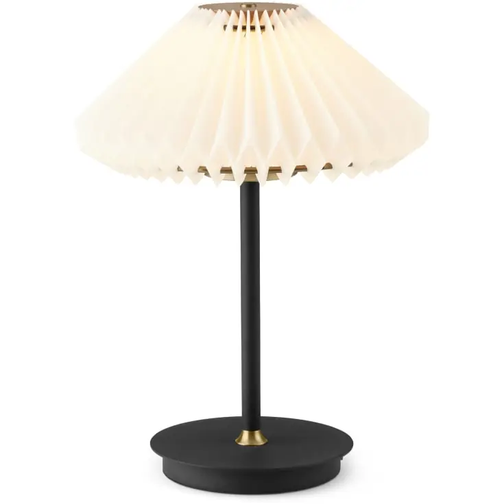 Særpris - Halo Design Paris genopladelig bordlampe, sort