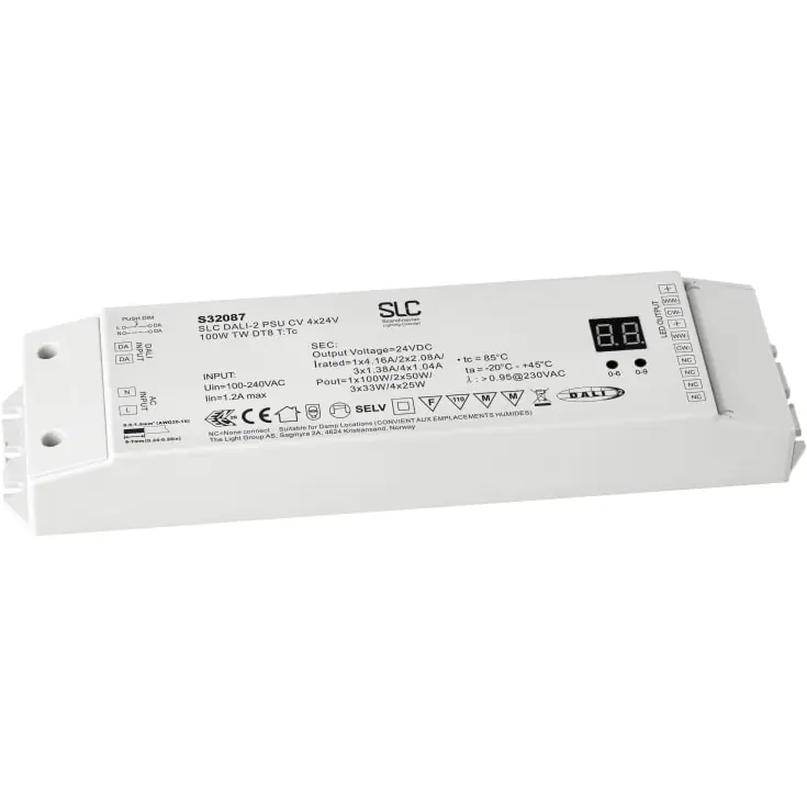 The Light Group LED driver, 24V, 100W | Ekstra rabat