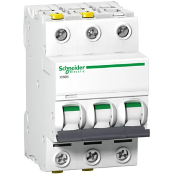 Kundernes favorit - Schneider Electric Acti9 IC60N automatsikring, 3-polet, 16A, 230V