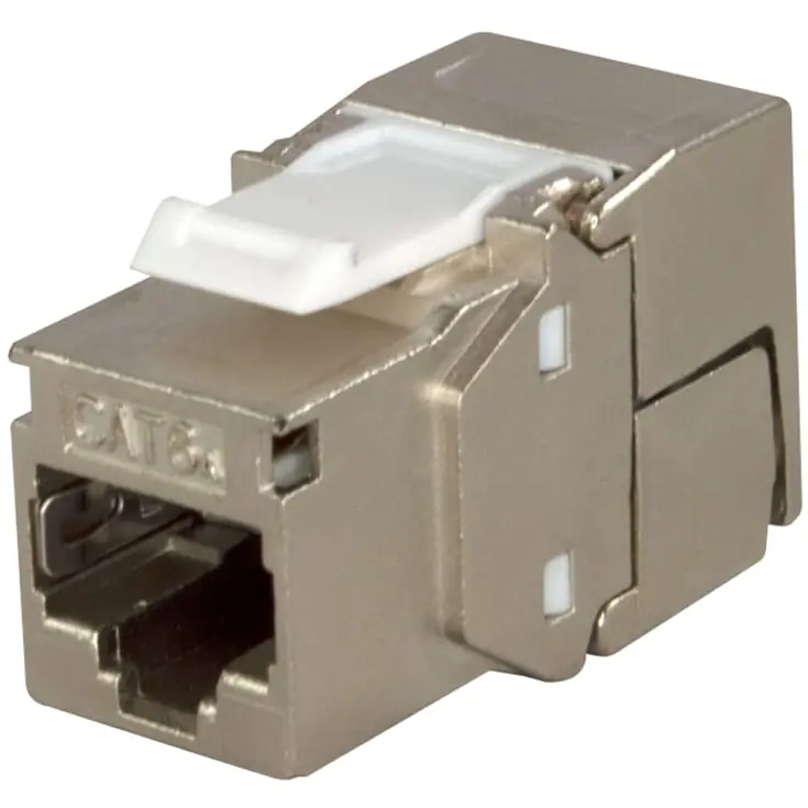Rabat - Simply45 RJ45 Keystone konnektor, CAT6/6A/7A, skærmet