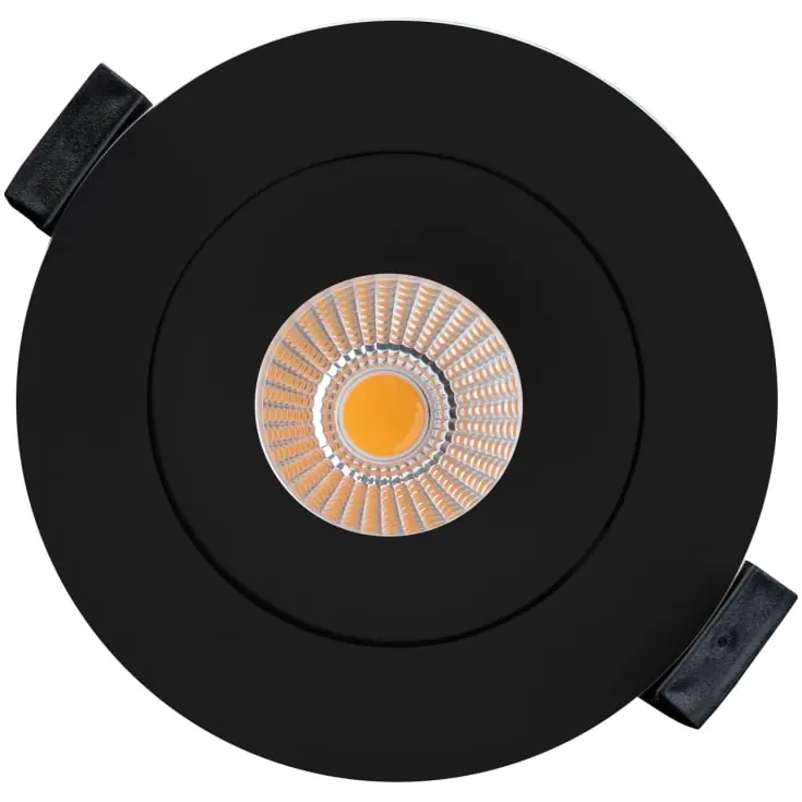Tilbudspris | The Light Group OnePro indbygningsspot, 3000K, sort