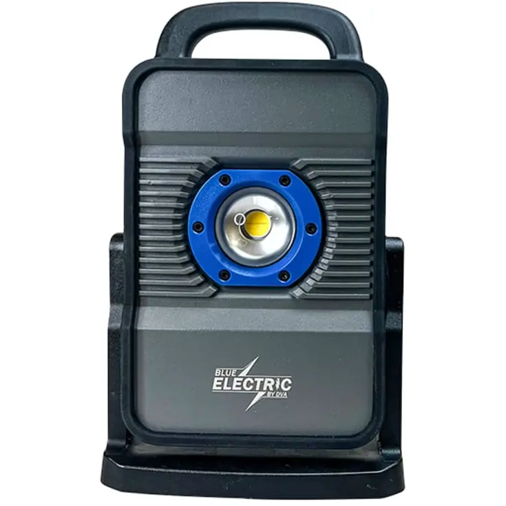 Blue Electric Plus-line arbejdslampe, 20W, sort | Særtilbud