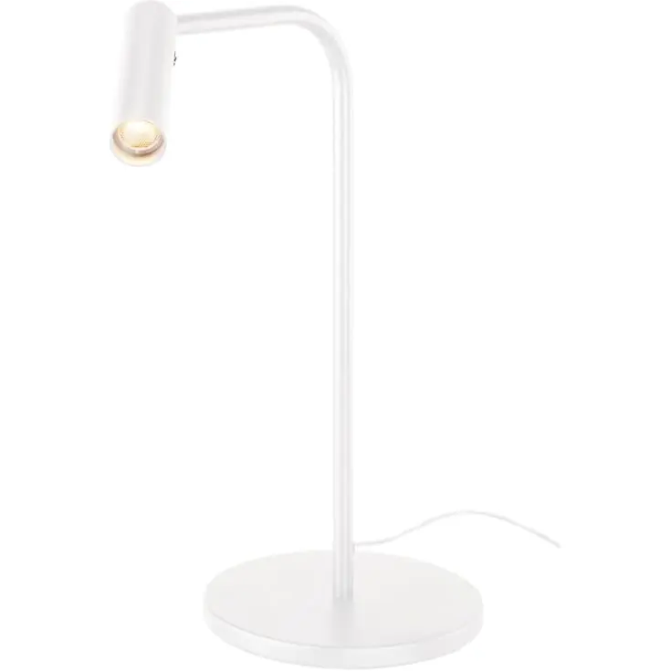 Dagens tilbud | SLV Karpo bordlampe med touch, 6,5W LED, hvid