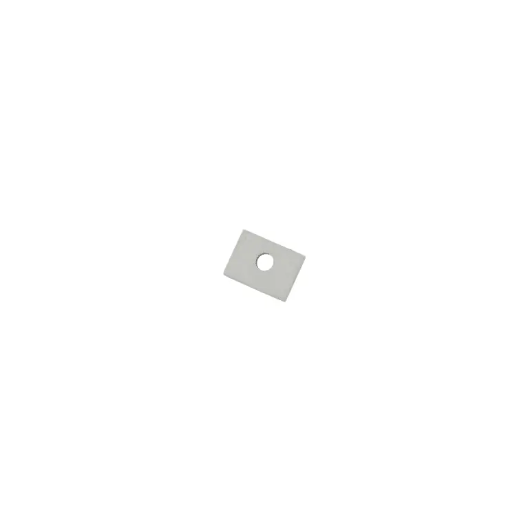 Ansell Lighting endestykke, indspartling, med hul, 11,3x35,5 mm, aluminium | På lager
