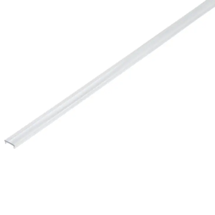 Høj kvalitet | Ansell Lighting dækskinne, 43x17,7 mm, 2 meter, klar