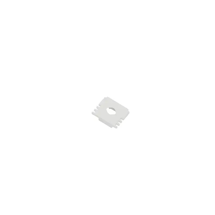 Ansell Lighting endestykke, med hul, 13x15,9 mm, hvid | Bestil direkte