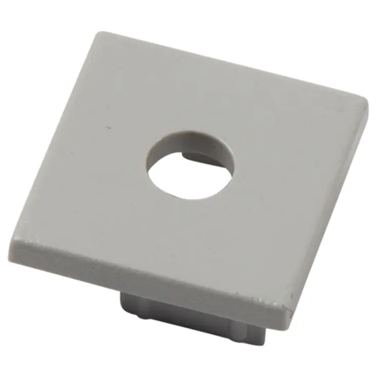 Sidste chance | Ansell Lighting endestykke, med hul, 23,1x53 mm, aluminium
