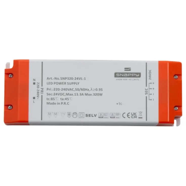 Favorit blandt kunder | Ansell Lighting LED driver, 24V, 320W