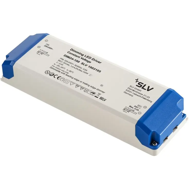 Tilgængelig nu - SLV LED driver, dæmpbar, 24V, 100W