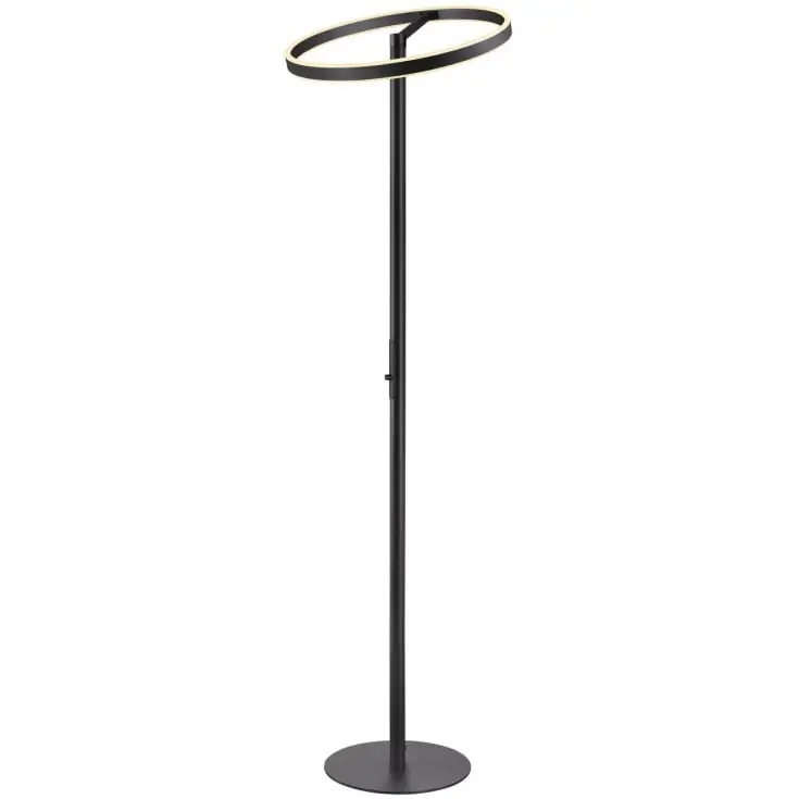 Direkte fra fabrikken | SLV One Straight gulvlampe, sort