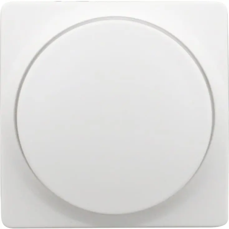 Tilbud - Nordtronic cover til Rotary lysdæmper Zigbee og Triac, hvid
