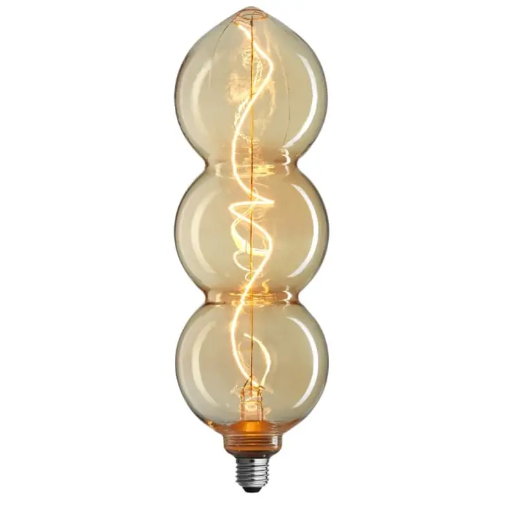 10 stk Unison Triple E27 globepære, 3-trins dæmp, 4W - Ny vare