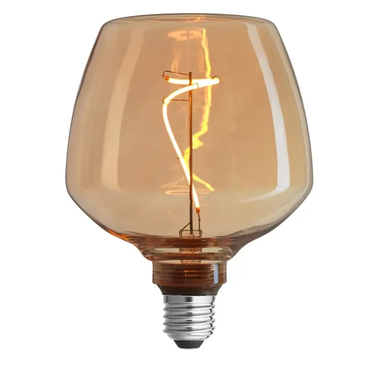 Nedsat pris | 10 stk Unison Brandy E27 globepære, 3-trins dæmp, 1800K, 4W