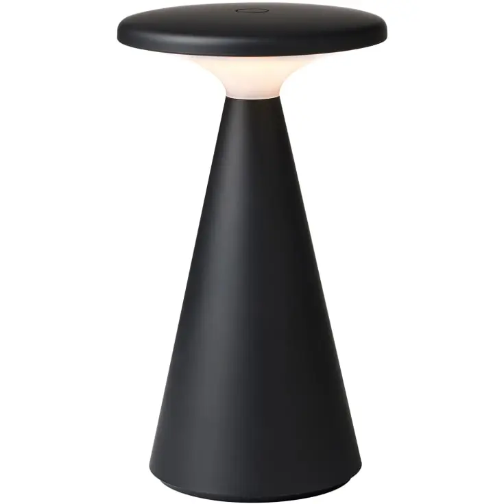 Nielsen Light Nyhavn genopladelig bordlampe, sort | Favorit blandt kunder