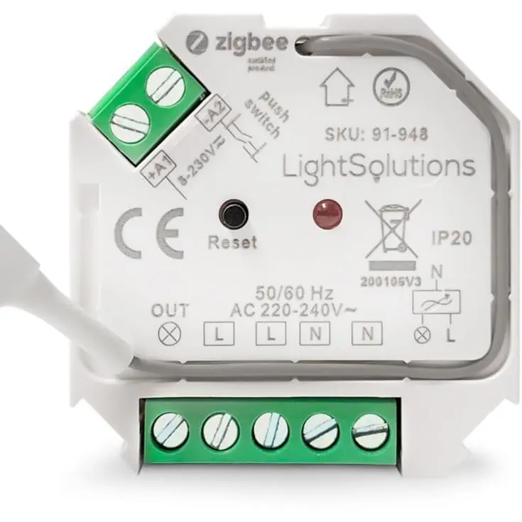 Få tilbage - HiluX Mini ZigBee afbryder, 200W