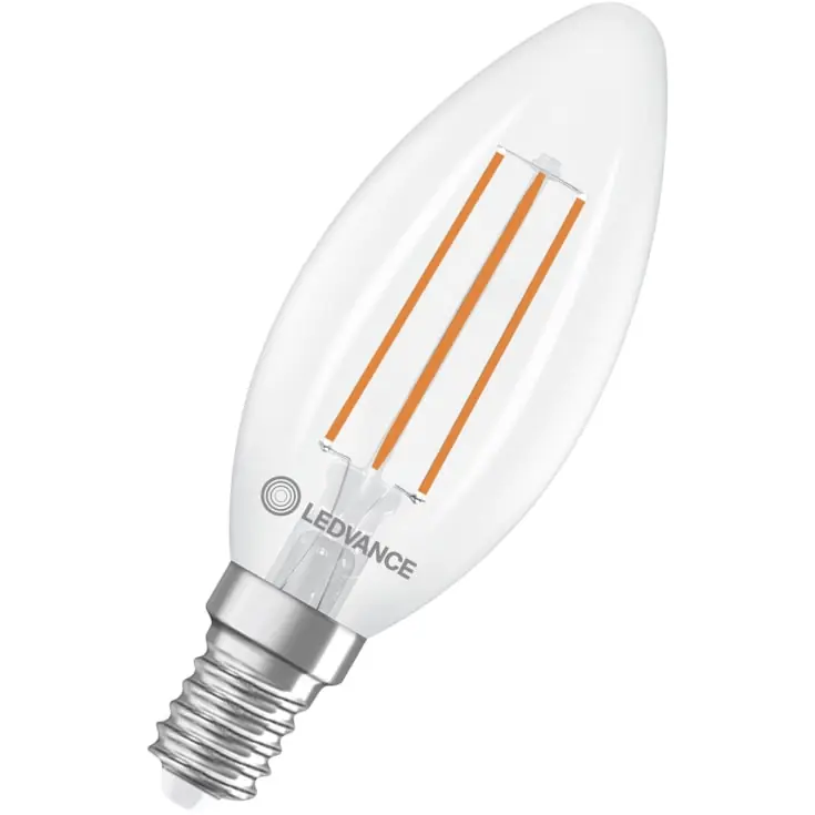 Tilbudspris - Ledvance E14 kertepære, 2700K, 3,8W