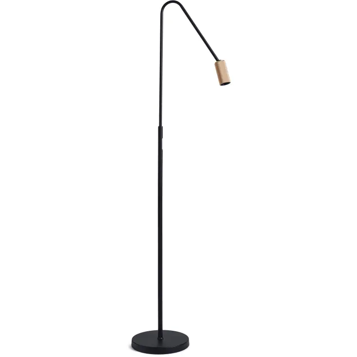 Antidark Decor F1 gulvlampe, messing - Nem betaling