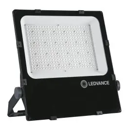 Udsalg - Ledvance LED Projektør Performance Sort 290W 36200lm 30D - 830 Varm Hvid IP66 - Symmetrisk