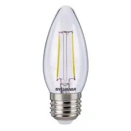 Sylvania ToLEDo E27 Kerte filament klar 4W 420lm - 827 ekstra varm hvid erstatter 40W - Nyhed i sortimentet