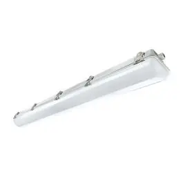 Rabat | Noxion LED Vandtæt Lysrender Poseidon 23W 2650lm - 840 Kold Hvid 120cm - Ledningsgennemføring (5x2.5mm2)