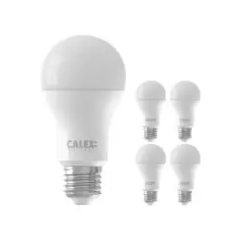 Sikker betaling | Fordelspakke 5x Calex Smart Tuya Wifi E27 Pære 9W 806lm - 822-840 Justerbar Hvid dæmpbar - erstatter 60W