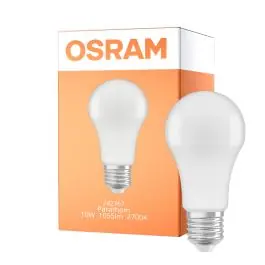 Bedste pris | Osram Parathom Classic LED E27 Pære matt 10W 1055lm - 827 ekstra varm hvid erstatter 75W