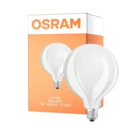 Tilgængelig nu - Osram Retrofit LED E27 Globe filament matt 7W 806lm - 827 ekstra varm hvid erstatter 60W