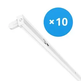 Tidsbegrænset tilbud - Fordelspakke 10x Noxion lysrender Click LED T8 Egnet til 120cm LED Lysrør