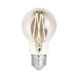 Køb direkte - WiZ Smart LED E27 Pære Filament Smoke 6.5W 400lm - 820-850 Justerbar Hvid Dæmpbar - Erstatter 35W