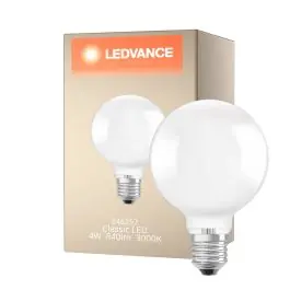 Bedst sælgende | Ledvance Classic LED E27 Globe matt 4W 840lm - 830 - varm hvid erstatter 60W