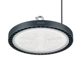 Bedste pris - Philips LED highbay BY122P Coreline G5 Aluminium grå 157W 25000lm 55D - 840 kold hvid IP65