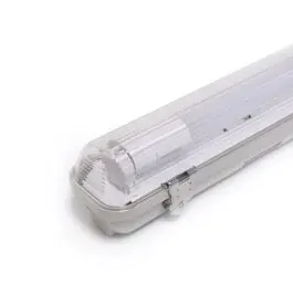 Bedst sælgende - Noxion LED Vandtæt Lysrender Armaturhus Poseidon V2.0 Inkl. 1x Noxion LED Lysrør T8 Standard Output 17.5W 1800lm - 865 Dagslys 120cm